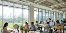 Klimatisierte Arbeitsplätze 2026+: Nachhaltigkeit, Gesetze und Innovation für Unternehmen in Österreich