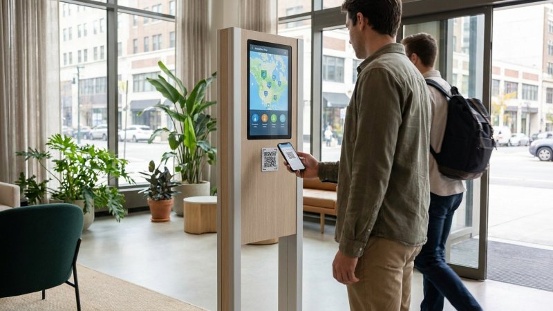 Zentrale Ladelösung im Hotel: Powerbank-Stationen von TouchAd Werbe GmbH statt Einzelgeräte