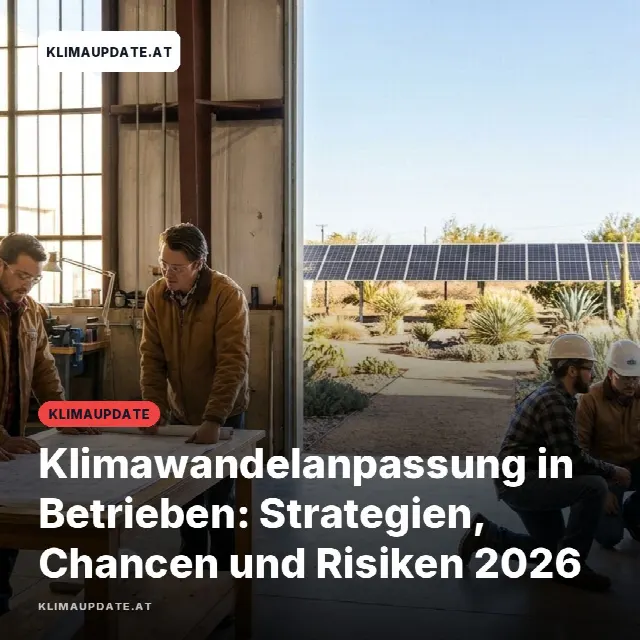 Share-Card fuer Klimawandelanpassung in Betrieben 2026: Wege zu mehr Resilienz und Chancen
