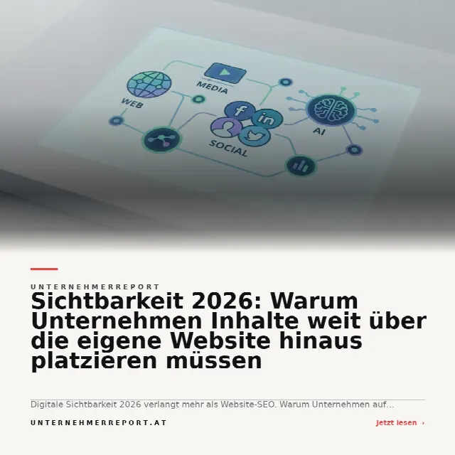 Share-Card fuer Digitale Sichtbarkeit 2026: Inhalte strategisch über die eigene Website hinaus platzieren