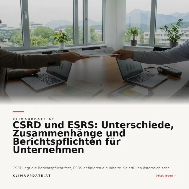Share-Card fuer CSRD und ESRS: Unterschiede, Zusammenhänge und Berichtspflichten für Unternehmen