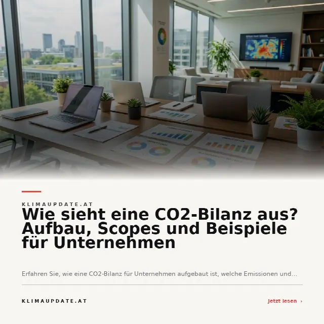 Share-Card fuer Wie sieht eine CO2-Bilanz aus? Aufbau, Scopes und Beispiele für Unternehmen