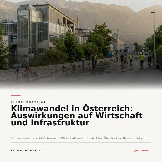 Share-Card fuer Klimawandel in Österreich: Auswirkungen auf Wirtschaft und Infrastruktur