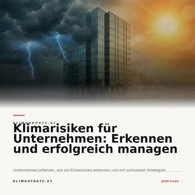 Share-Card fuer Integrales Klimarisikomanagement im Unternehmen: Risiken erkennen und Resilienz stärken